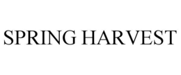 SPRING HARVEST trademark