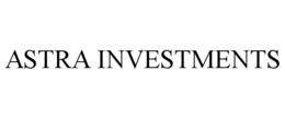ASTRA INVESTMENTS trademark