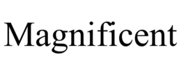 MAGNIFICENT trademark