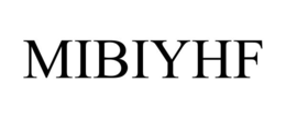 MIBIYHF trademark