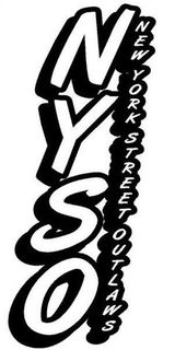 NYSO NEW YORK STREET OUTLAWS trademark