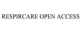 RESPIRCARE OPEN ACCESS trademark