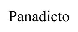 PANADICTO trademark