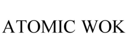 ATOMIC WOK trademark