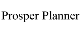 PROSPER PLANNER trademark
