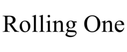 ROLLING ONE trademark