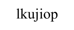 LKUJIOP trademark