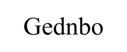 GEDNBO trademark