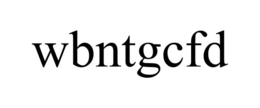 WBNTGCFD trademark