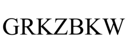 GRKZBKW trademark