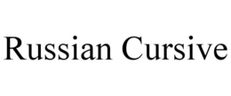 RUSSIAN CURSIVE trademark