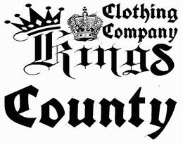 KINGS COUNTY CLOTHING COMPANY trademark