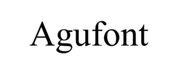 AGUFONT trademark
