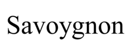 SAVOYGNON trademark