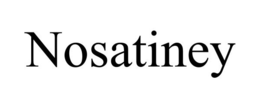 NOSATINEY trademark