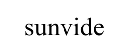 SUNVIDE trademark