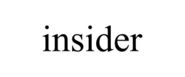 INSIDER trademark