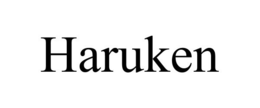 HARUKEN trademark