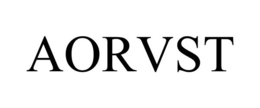 AORVST trademark