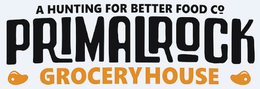 A HUNTING FOR BETTER FOOD CO PRIMALROCK GROCERYHOUSE trademark