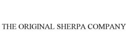 THE ORIGINAL SHERPA COMPANY trademark