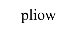 PLIOW trademark