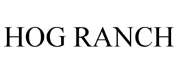 HOG RANCH trademark