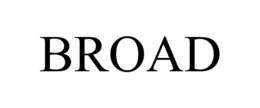 BROAD trademark