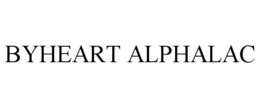 BYHEART ALPHALAC trademark
