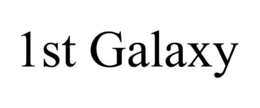 1ST GALAXY trademark