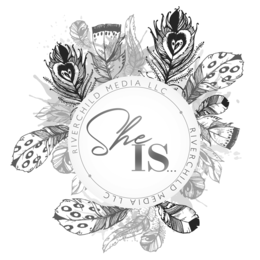 SHE IS... RIVERCHILD MEDIA LLC trademark