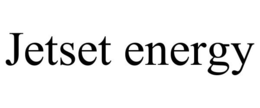 JETSET ENERGY trademark