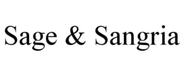SAGE & SANGRIA trademark