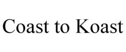 COAST TO KOAST trademark