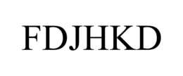 FDJHKD trademark