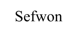 SEFWON trademark