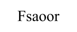 FSAOOR trademark