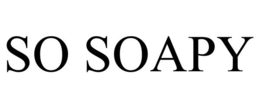 SO SOAPY trademark