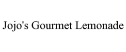 JOJO'S GOURMET LEMONADE trademark