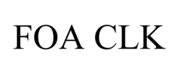 FOA CLK trademark