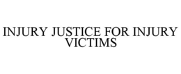 INJURY JUSTICE FOR INJURY VICTIMS trademark