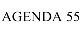 AGENDA 55 trademark