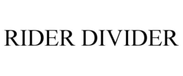 RIDER DIVIDER trademark