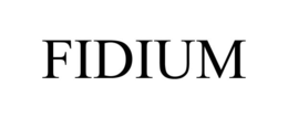 FIDIUM trademark