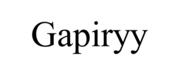 GAPIRYY trademark