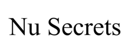 NU SECRETS trademark
