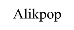 ALIKPOP trademark