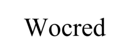 WOCRED trademark