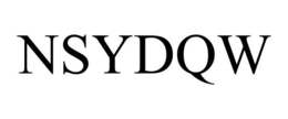 NSYDQW trademark