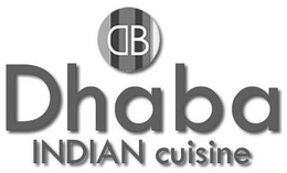 DB DHABA INDIAN CUISINE trademark